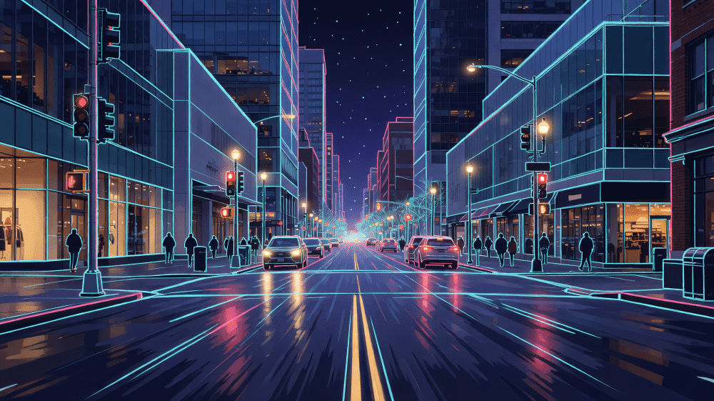 Glow In The Dark Neon Sketch Generator｜Luminous Night Sketch Art - after