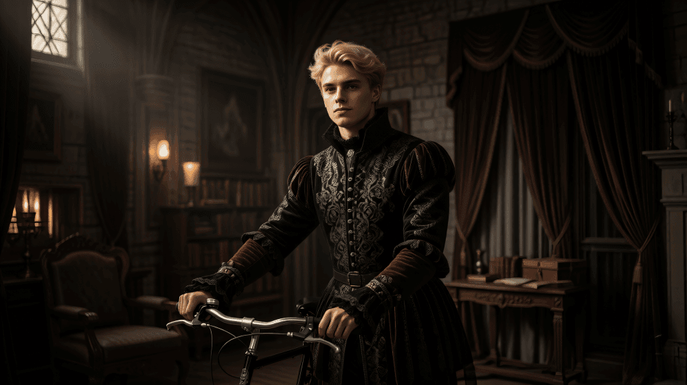 Dark Gothic Portrait Redraw｜Mysterious Dark‑Aesthetic Character Photo Art - after