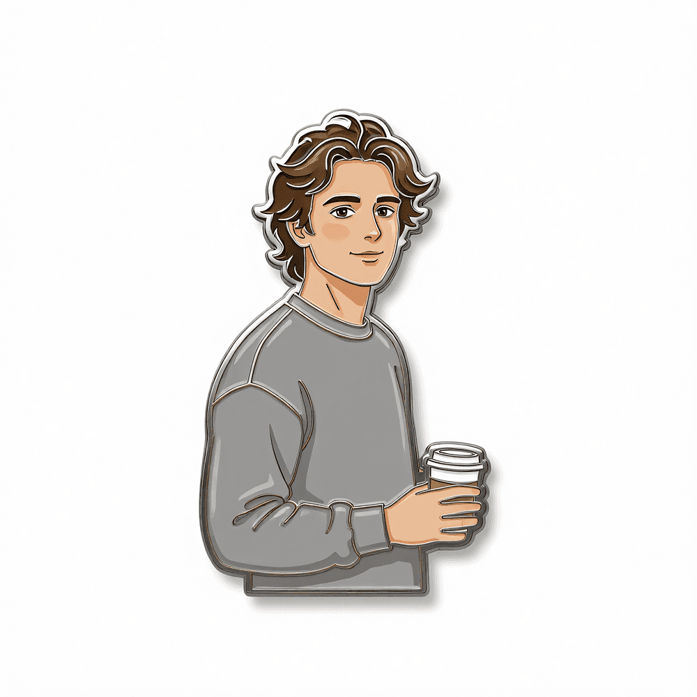 Cute Enamel Pin Generator｜Image‑to‑Badge Mockup - after