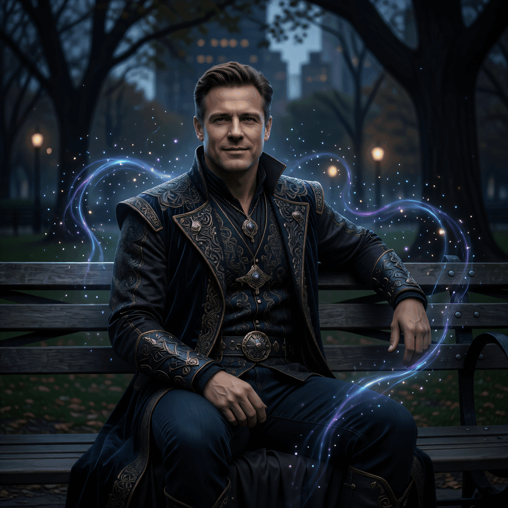 Dark Fantasy Magical Portrait Redraw｜Gothic‑Magic Photo‑to‑Character‑Concept Art - after
