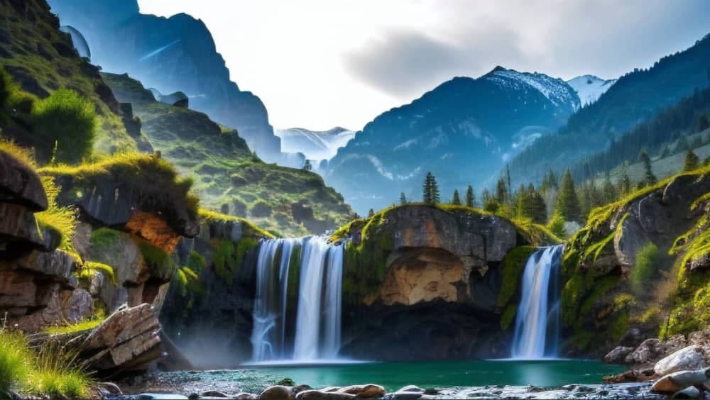 Epic Fantasy Landscape Redraw|Magical Scene Photo‑to‑Concept‑Art Generator - before
