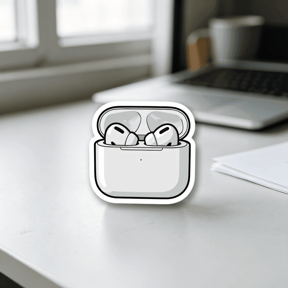 Sticker Pack Product Stylizer|Die‑Cut Cute Sticker Art Effect - after