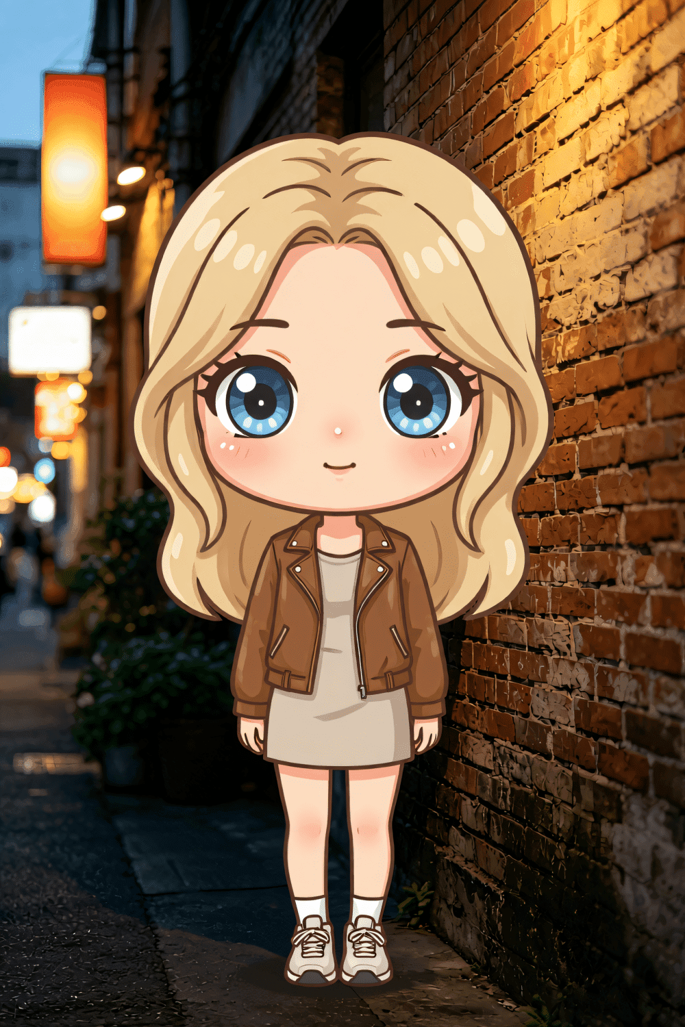 Chibi Bubble‑Gum Portrait Generator|Big Head Cute Bubblegum Character - after