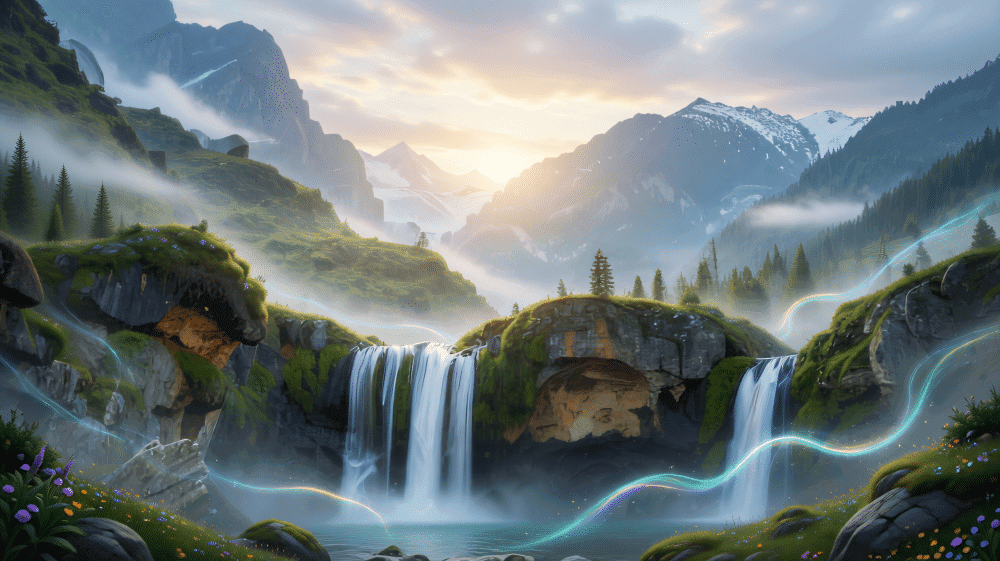 Epic Fantasy Landscape Redraw|Magical Scene Photo‑to‑Concept‑Art Generator - after